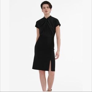 MM Lafleur Twist Neck Adelaide dress, black. Size 8